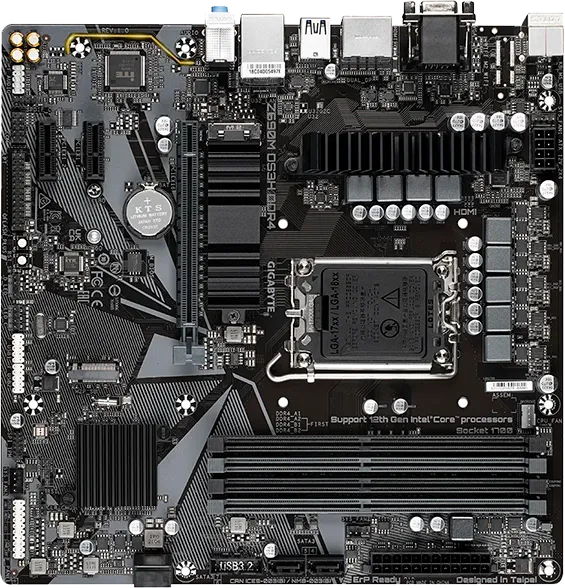 материнская плата Gigabyte Z690M DS3H DDR4