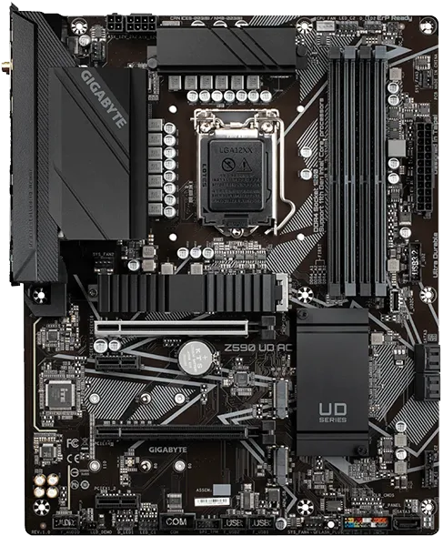 материнская плата Gigabyte Z590 UD AC